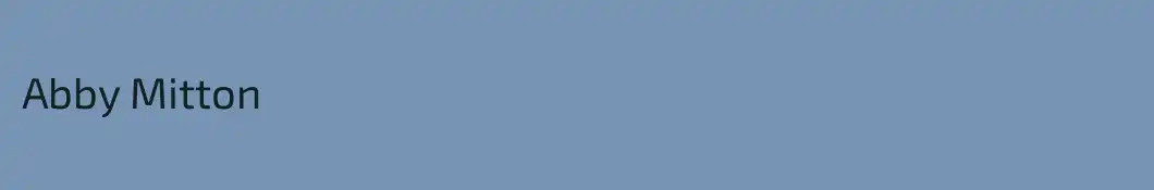 Abby Mitton